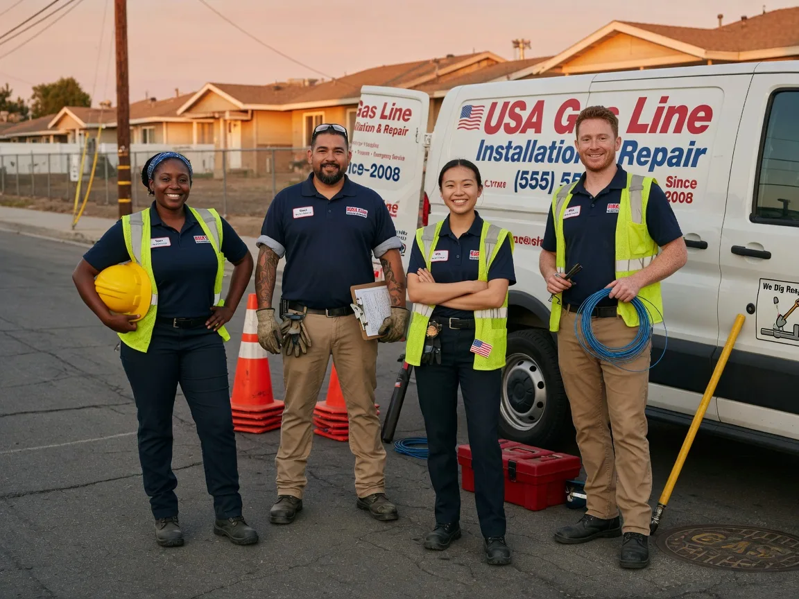 Gas Line Installation company in Ewing, NE